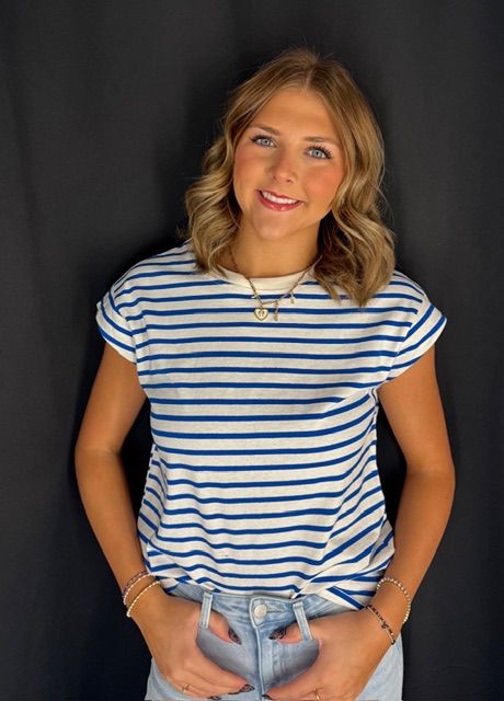 Thunder Stripe Tee