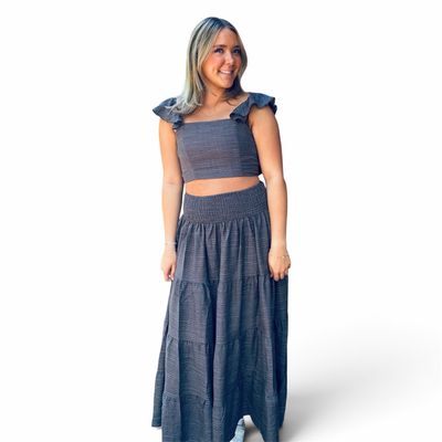 Gameday Vibes Maxi Set-Gry