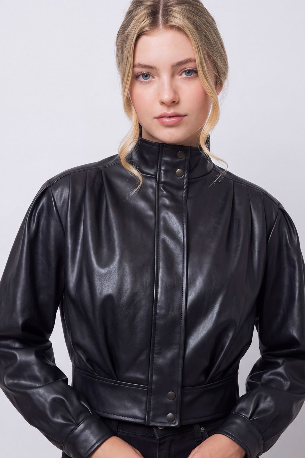 Kate Vegan Bomber-Blk
