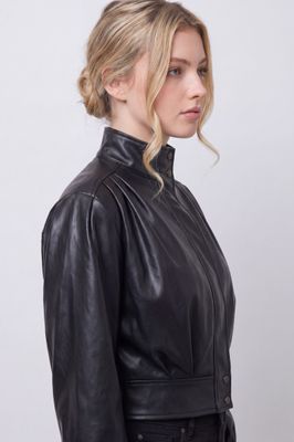 Kate Vegan Bomber-Blk