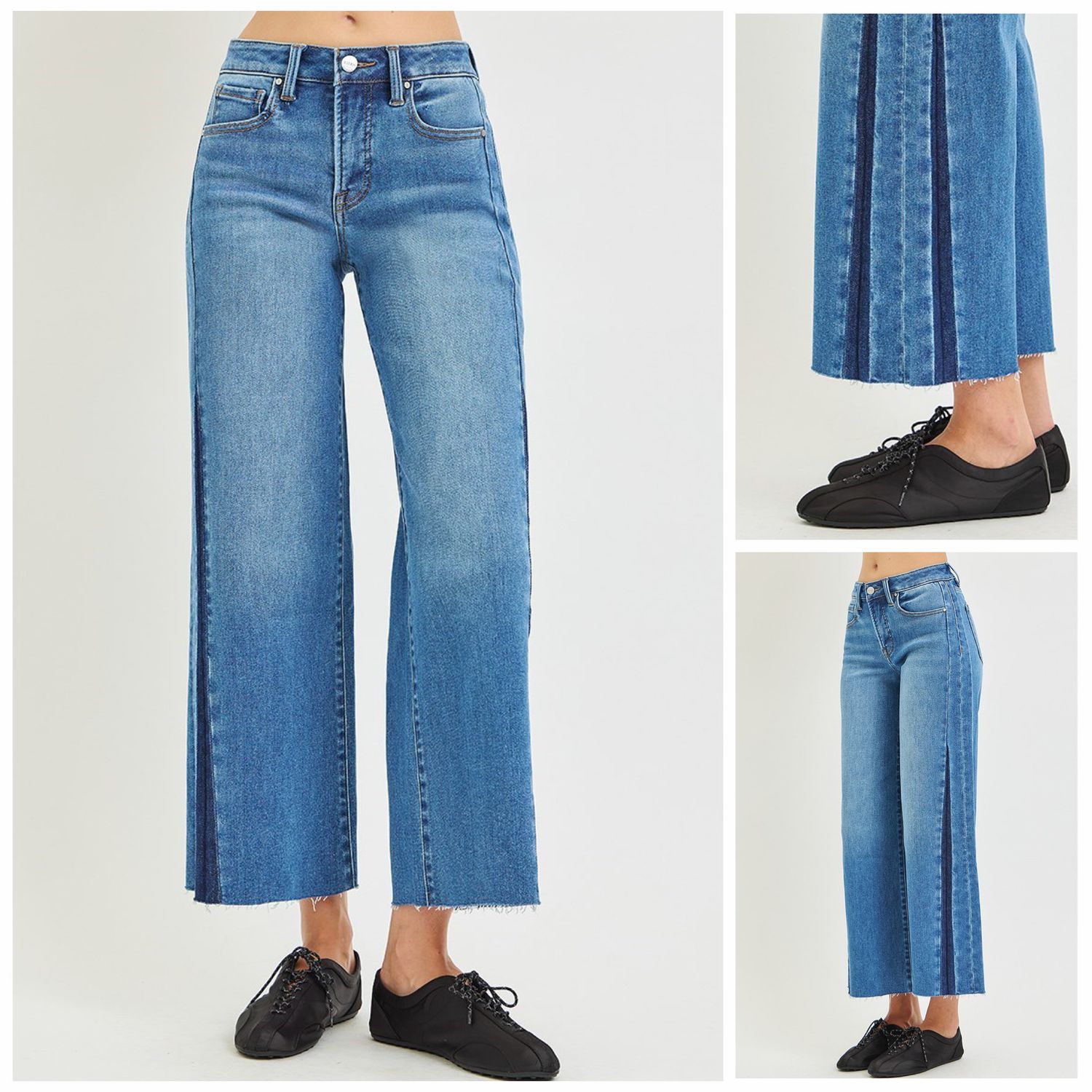 Tummy Control Shadow Hem Jean
