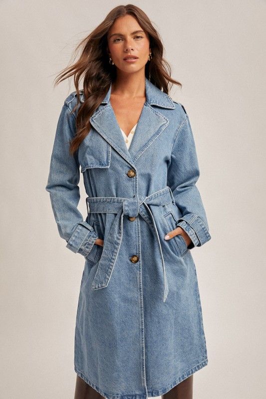 Denim Duster Jacket