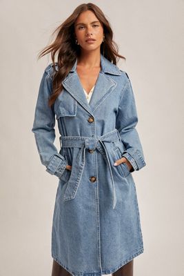 Denim Duster Jacket