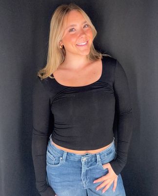 Double Time Top-Blk