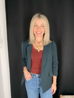 Dk Forest Rouched Blazer