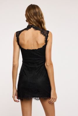 Lacie Bodycon Dress-Blk