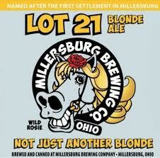 Millersburg Lot 21 Blonde Ale $9.99