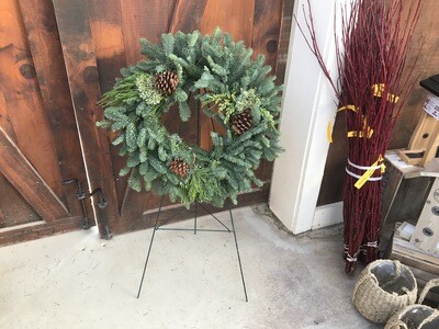 $12.99 Wire Wreath Easel/Stand (36" tall) -Holiday $12.99 Wire Wreath Easel/Stand (36" tall) -Holiday