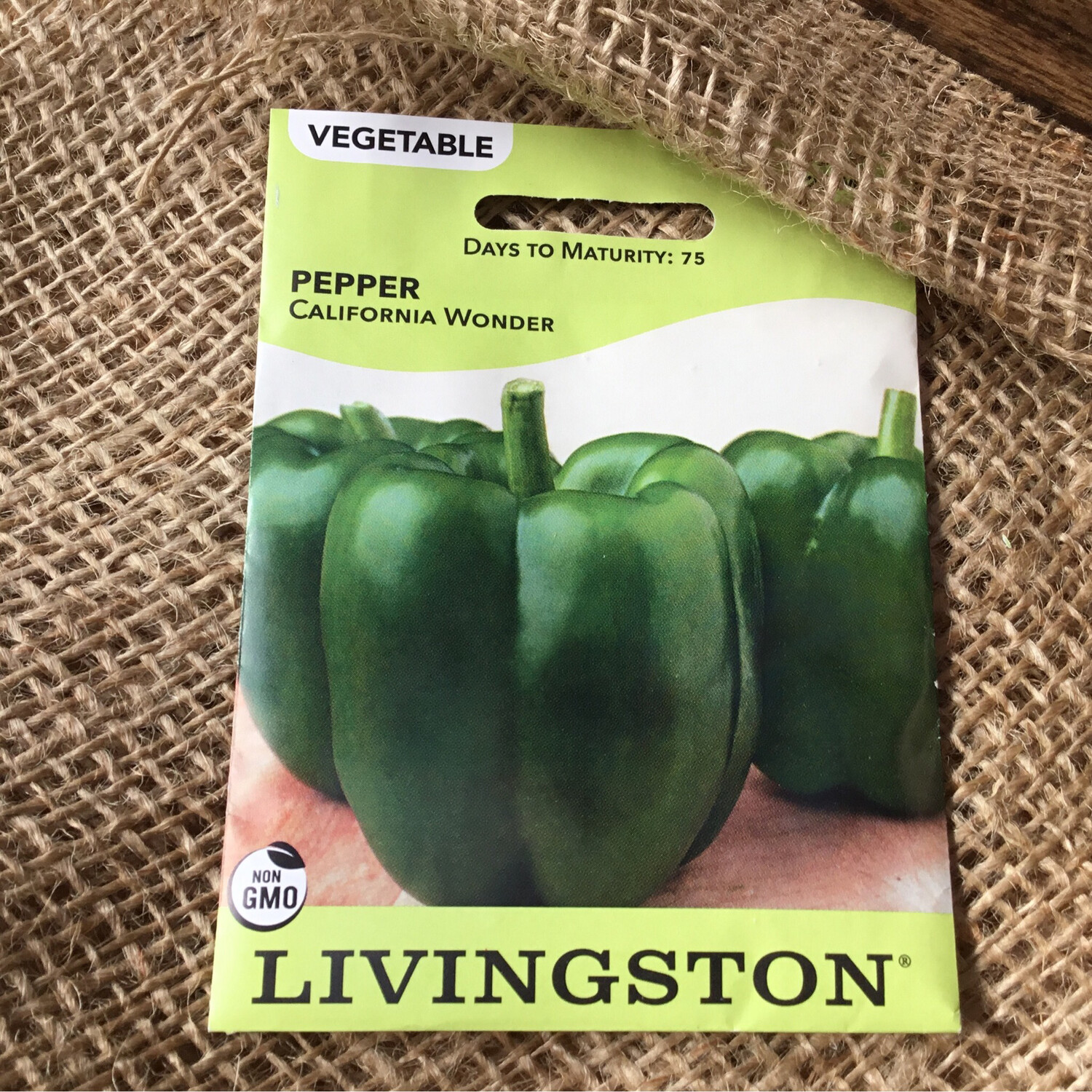 (Seed) Pepper California Wonder $2.99
