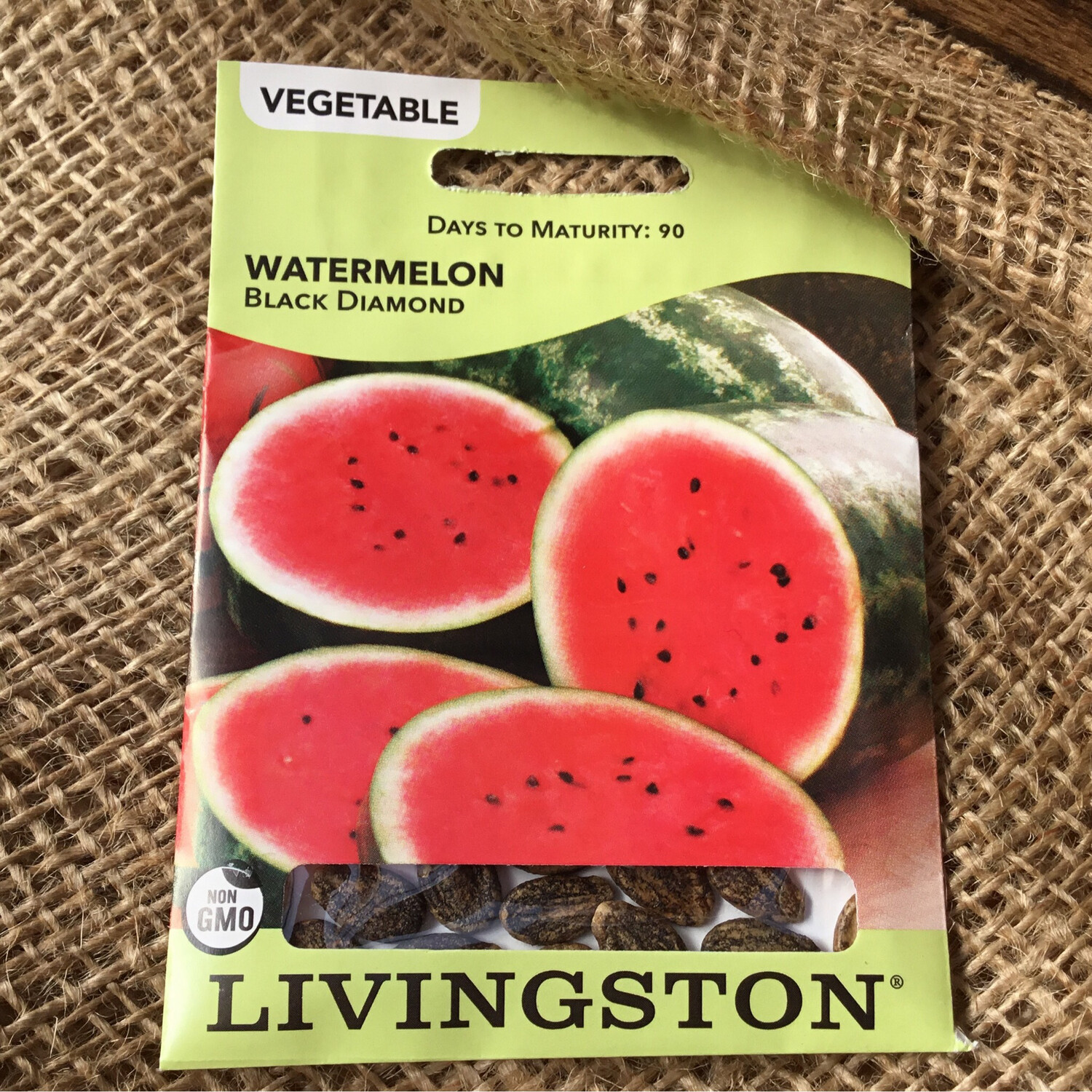 (Seed) Watermelon Black Diamond $2.99