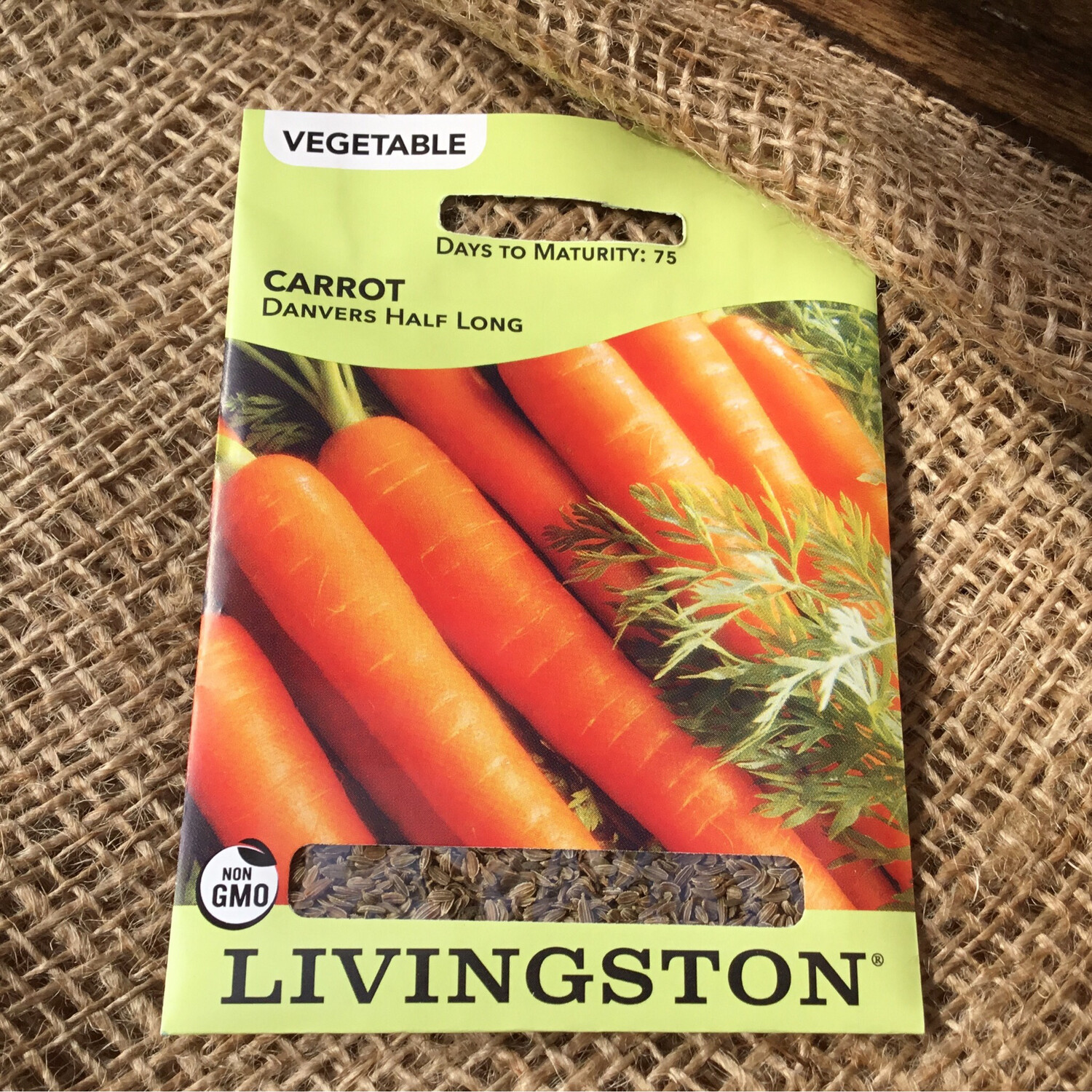 (Seed) Carrot DANVERS Half Long $2.99