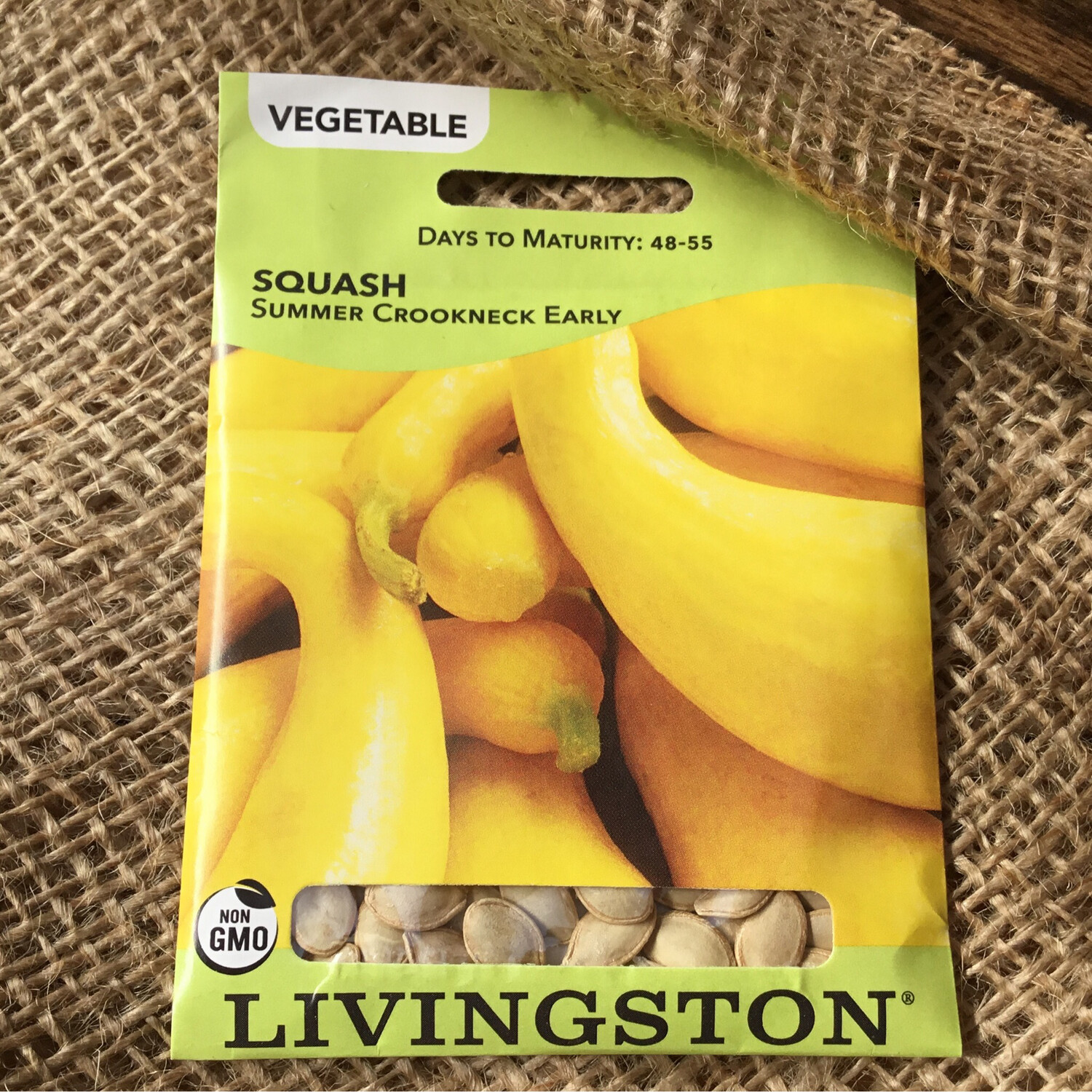 (Seed) Squash Summer Crookneck Early $2.99