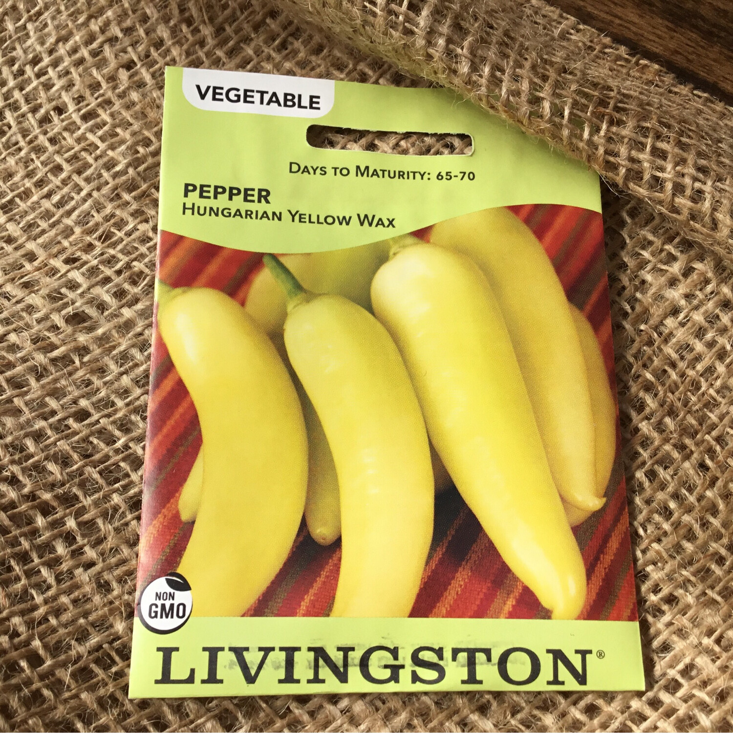 (Seed) Pepper Hungarian Yellow Wax $2.99