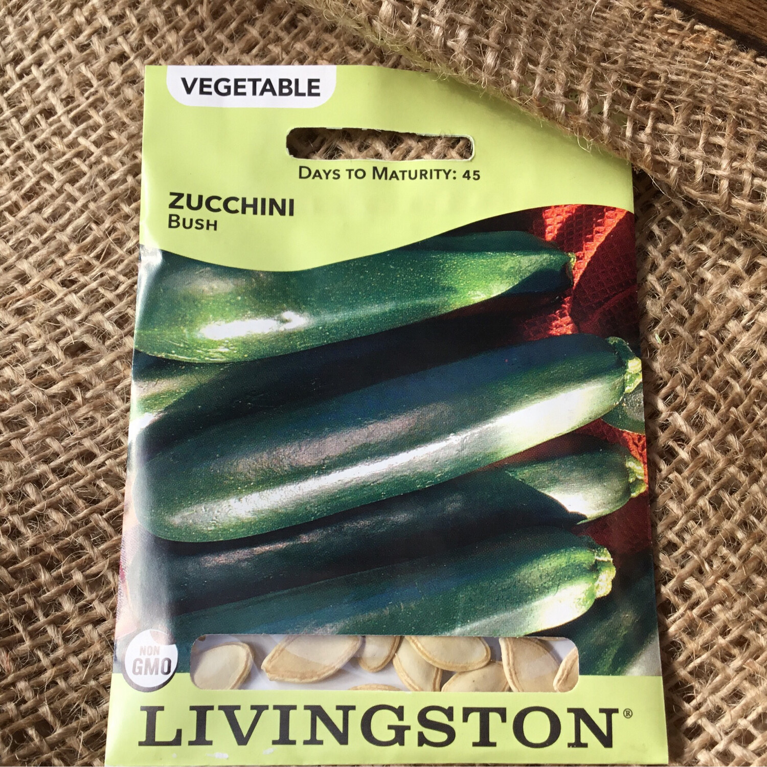 (Seed) Squash Zucchini BUSH $2.99