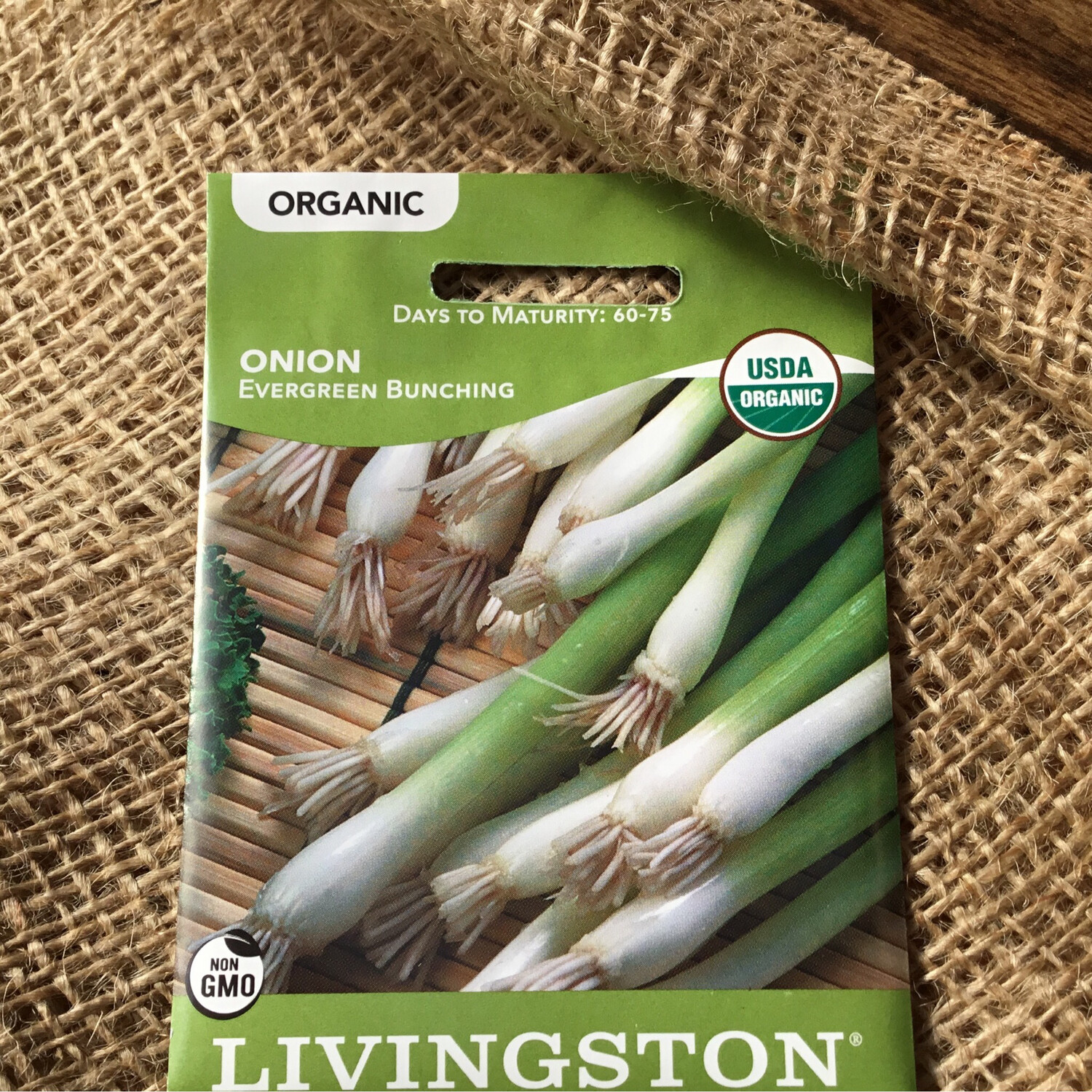 (Seed) Organic Onion Evergreen Bunching $3.79