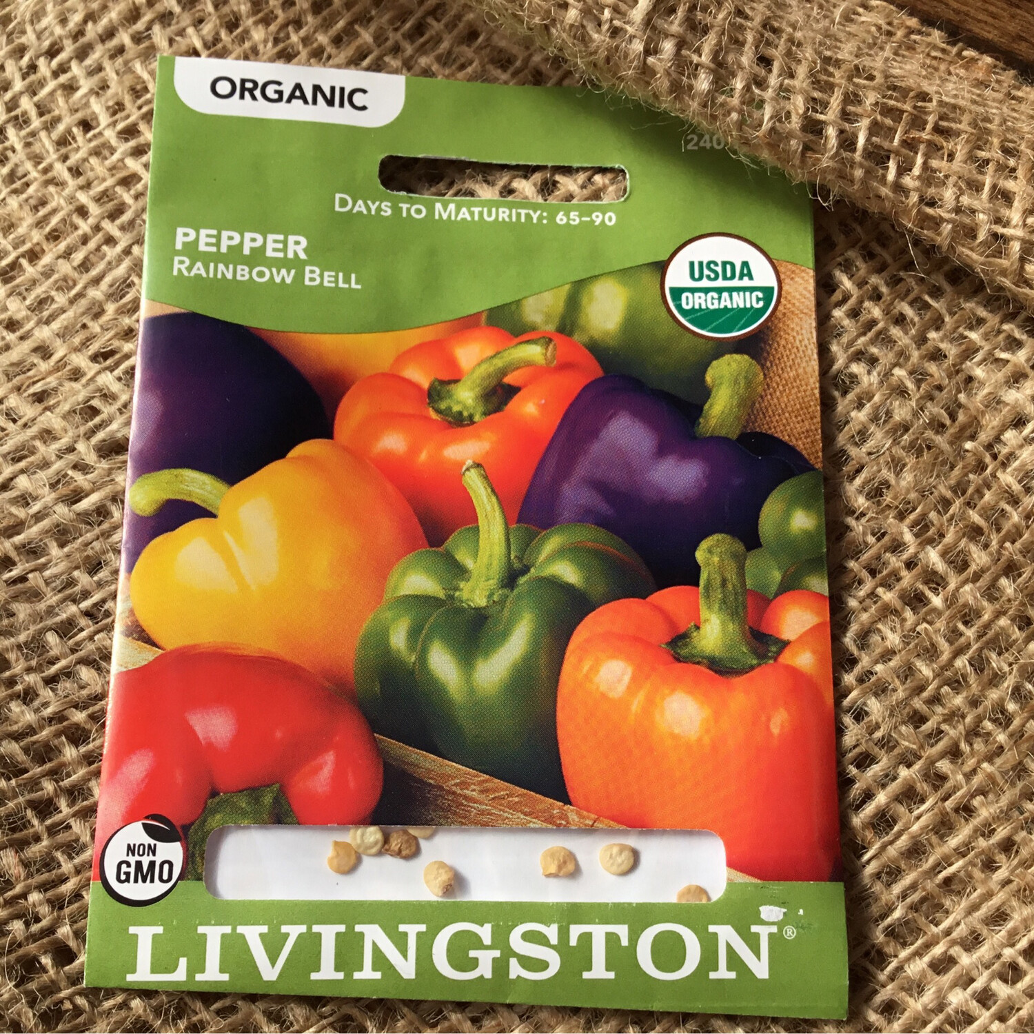 (Seed) Organic Pepper Rainbow Bell $3.79