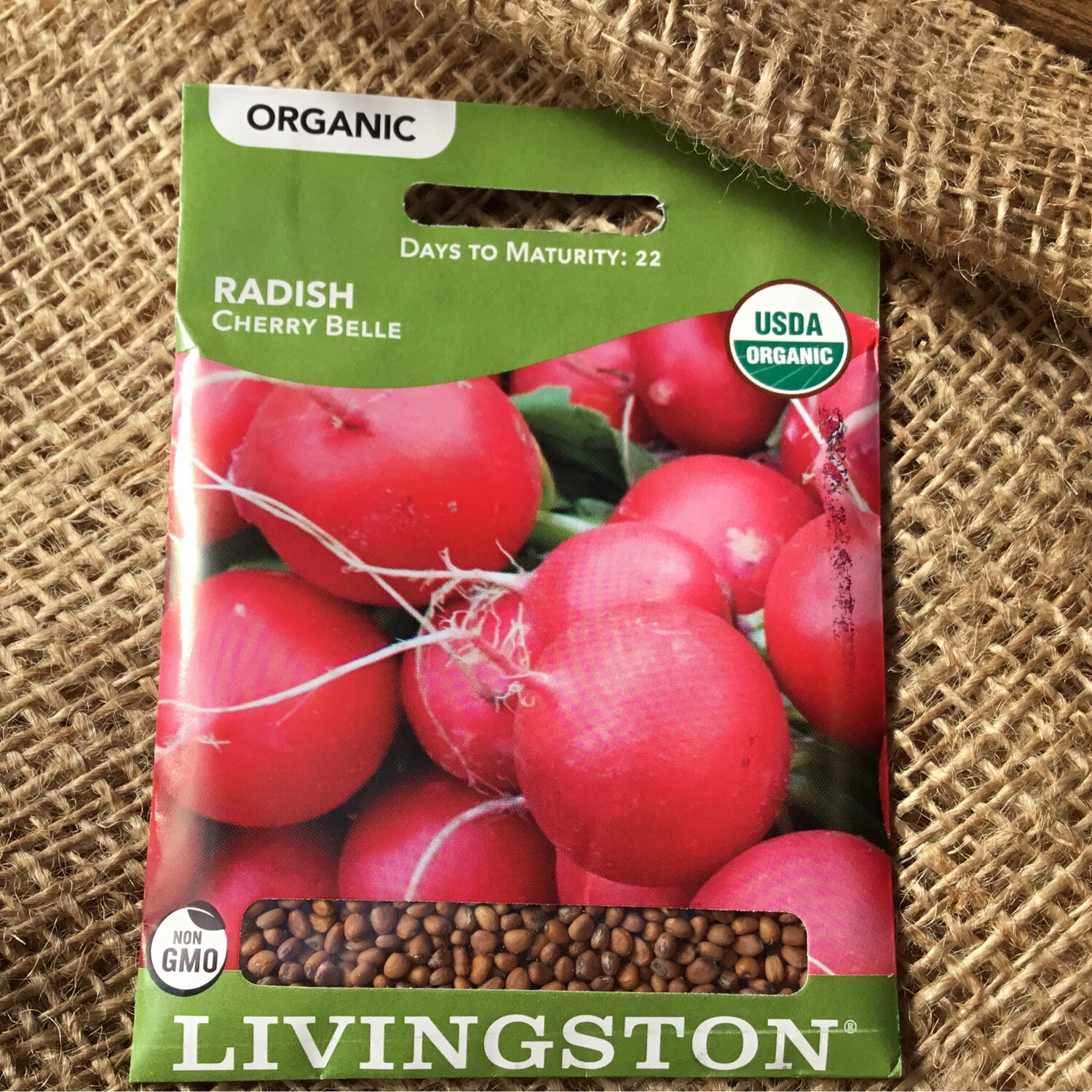 (Seed) Organic Radish Cherry Belle $3.79