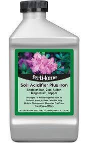 Soil Acidifier Liquid Form plus Iron Fertilome (32 oz) $12.99