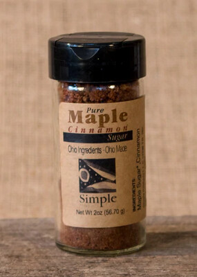 Pure Maple Cinnamon Dry Rub (2 oz) $6.95