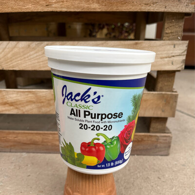 Jacks Classic ALL Purpose 20-20-20 (1.5 lb) $15.99