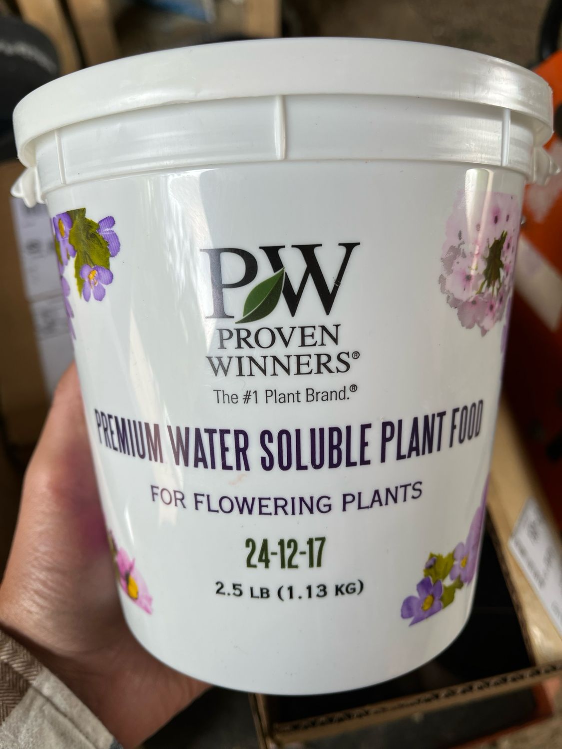 PW Premium Water Soluble Plant Food 24-12-17 (2.5 lb) $19.99