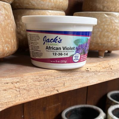 Jacks Classic African Violet Food Espoma (8 oz) $13.99