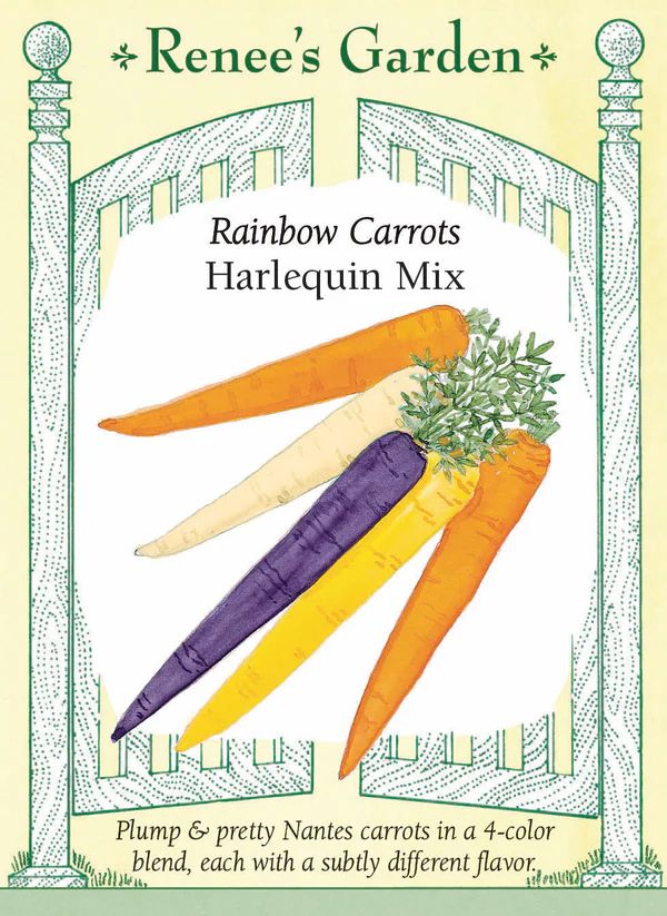 (Seed) Carrot Rainbow Harlequin Mix $4.69