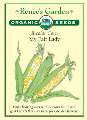 (Seed) Corn My Fair Lady Bicolor Organic $4.89