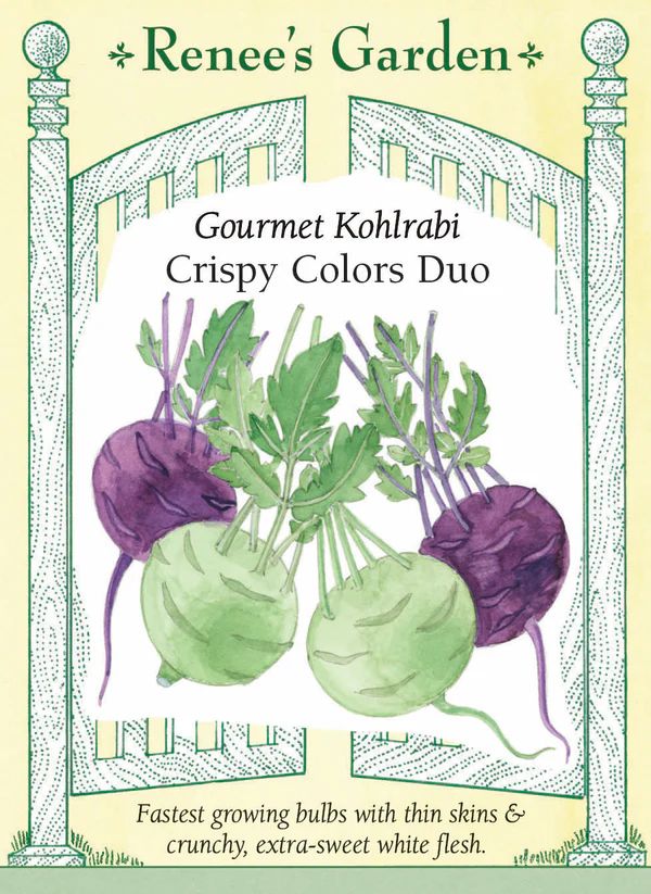 (Seed) Kohlrabi Crispy Colors Dou $3.99