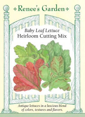 (Seed) Lettuce Heirloom Cutting Mix $4.39