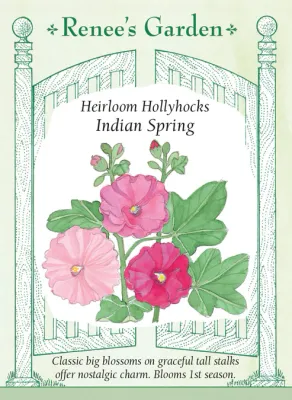 (Seed) Hollyhock Indian Spring $2.99