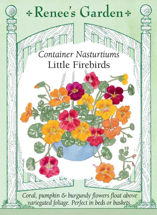 (Seed) Nasturtium Little Firebirds $3.69