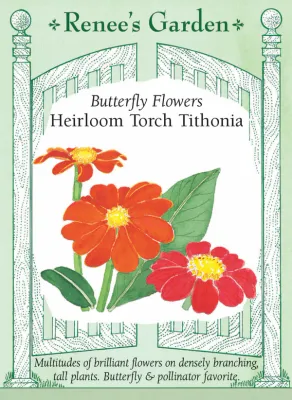 (Seed) Tithonia Torch (Mexican Sunflower) $2.99