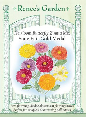 (Seed) Zinnia State Fair Gold Medal Mix $2.99