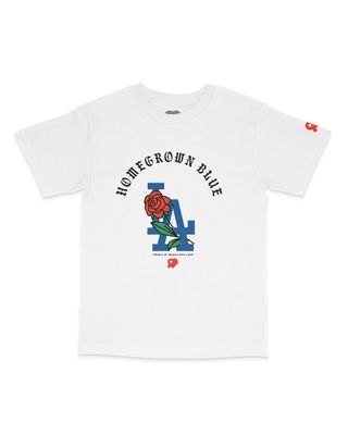LA HOMEGROWN BLUE TEE