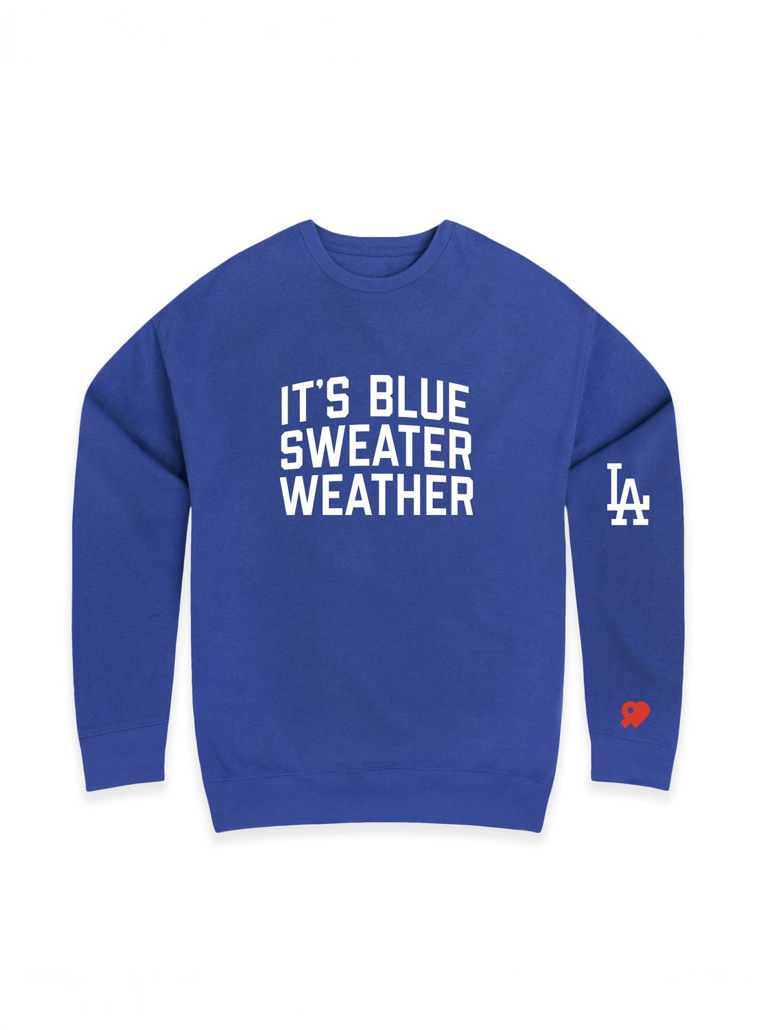 IT&#39;S BLUE SWEATER WEATHER