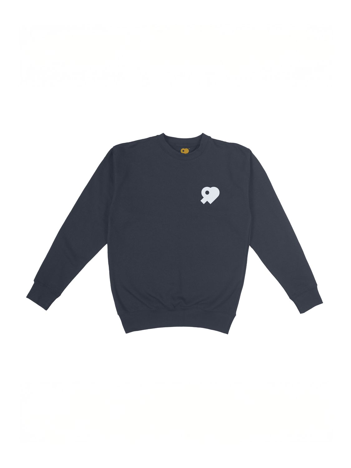 9 of Hearts Essential Crewneck — Navy Blazer