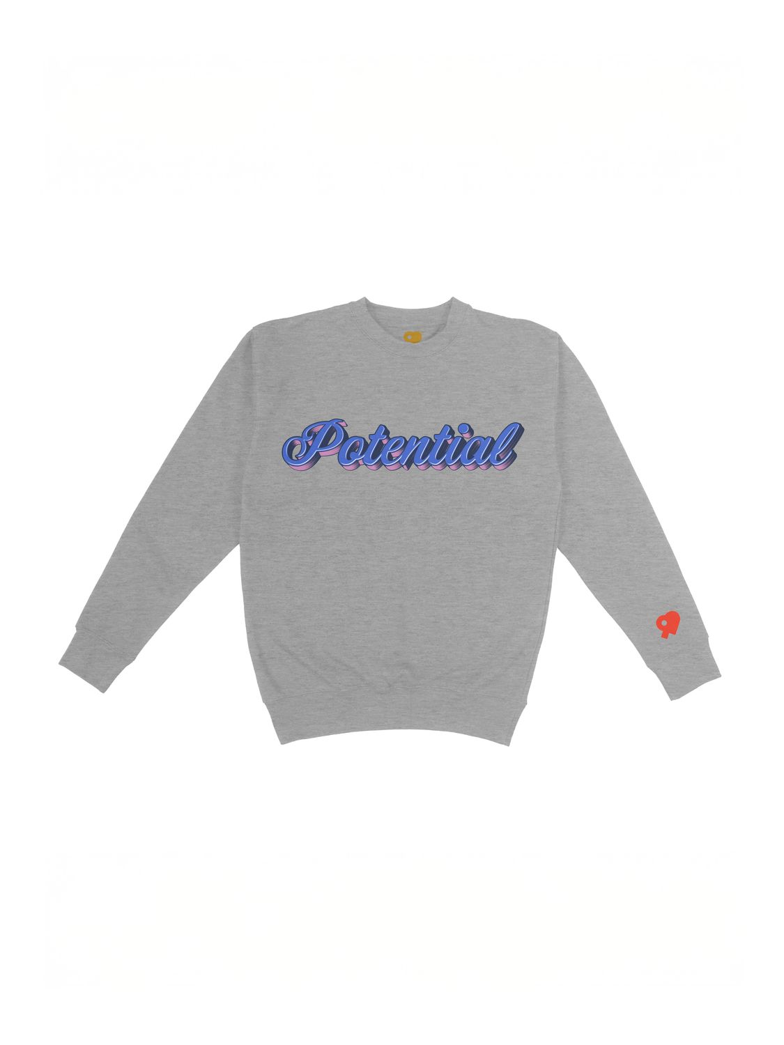 Potential Core Crewneck — Athletic Grey