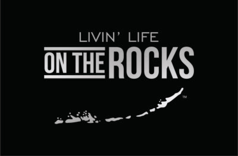 Metallic Silver Signature Livin&#39; Life on the Rocks™ Auto Decal