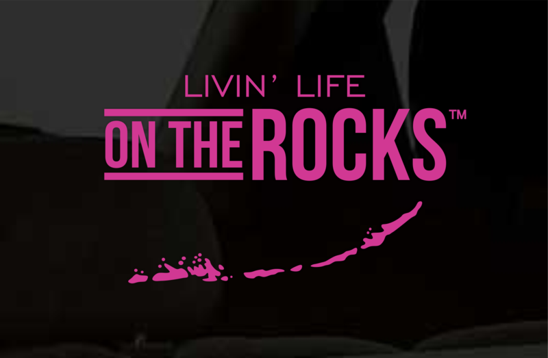 Hibiscus Hot Pink Signature Livin&#39; Life on the Rocks™ Auto Decal