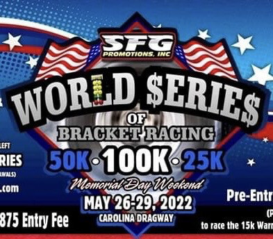2022 - SFG World Series - 50K/100K/25K (Aiken, SC)