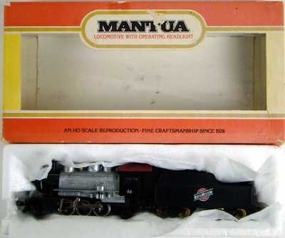 Mantua 306-64 C&NW 2-6-2 Prairie Locomotive HO Scale