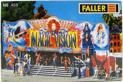 Faller 459 Magic Vision Carnival/Fair Attraction Kit HO Scale