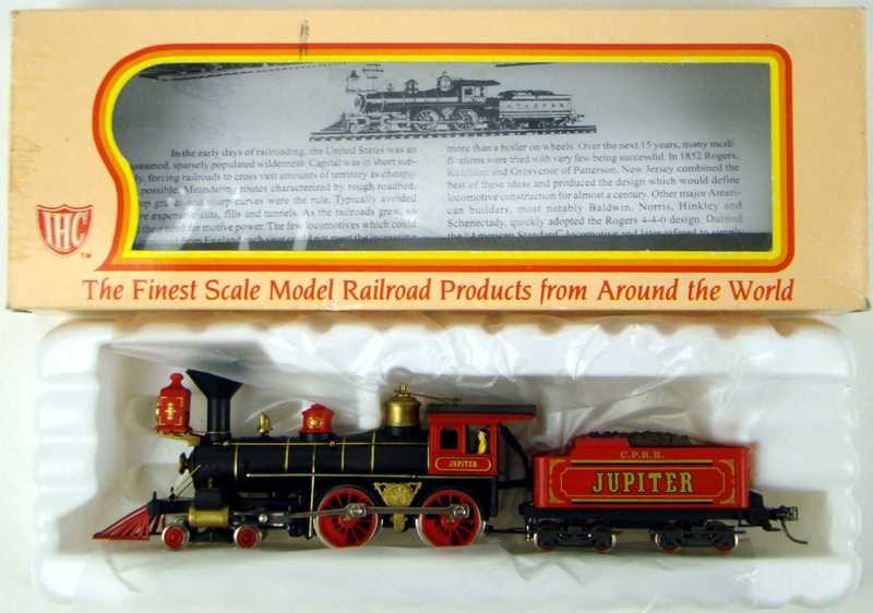 IHC M1216 Central Pacific 4-4-0 &quot;Jupiter&quot; American Standard Locomotive &quot;Red&quot; HO Scale