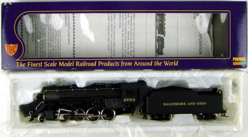 IHC Premier M9502 B&amp;O 2-8-0 Consolidation Locomotive HO Scale