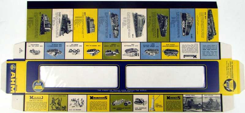 NEW C10 Reproduction Replacement Box for Large AHM Locomotives HO Scale