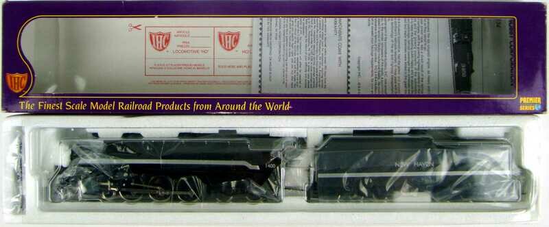 IHC Premier 23015 New Haven I-5 Class 4-6-4 Hudson Locomotive #1400 HO Scale