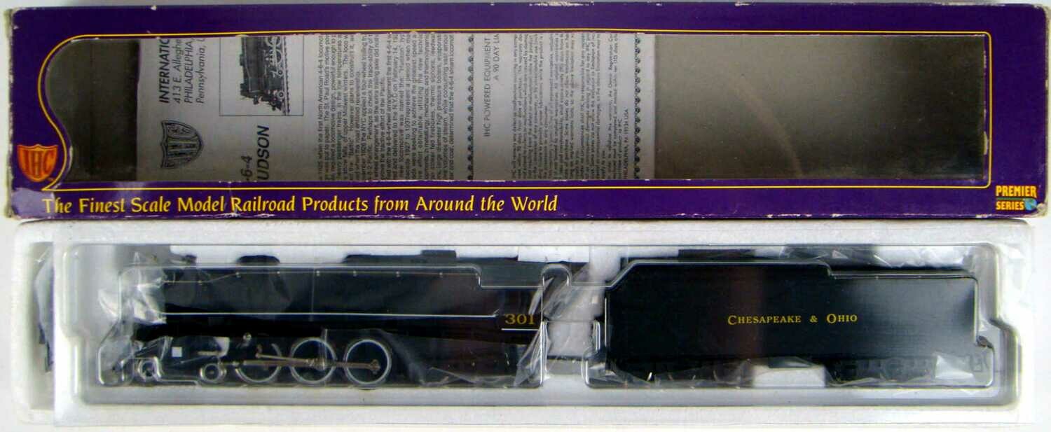 IHC Premier 23005 C&O Class L2 464 Hudson 301 HO Scale