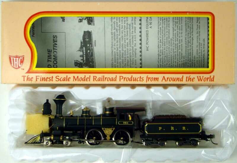 IHC M1213+ PRR 4-4-0 American Standard Locomotive HO Scale