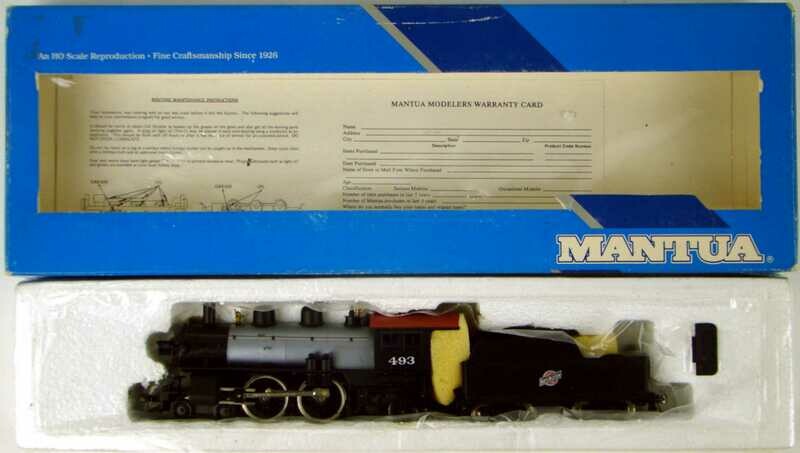 Mantua 336-064 C&amp;NW 4-4-2 Atlantic Locomotive HO Scale
